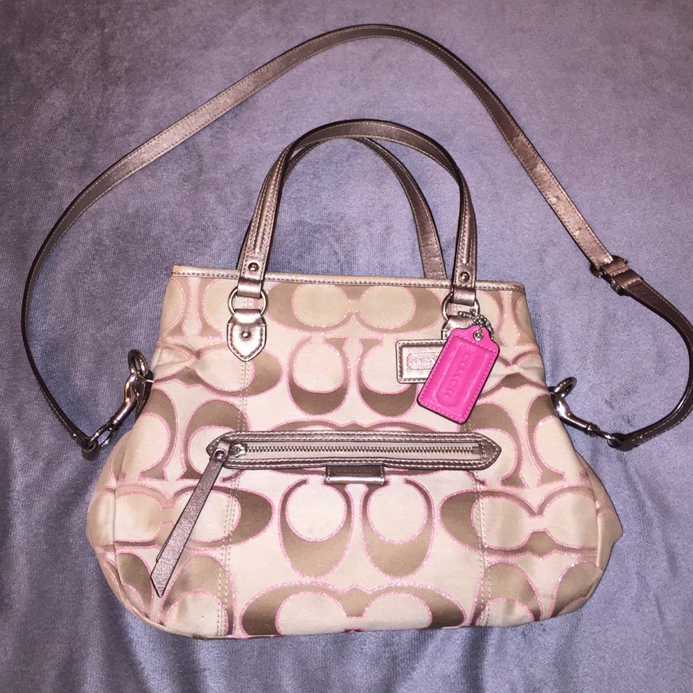 Authentic cross-body COACH bag